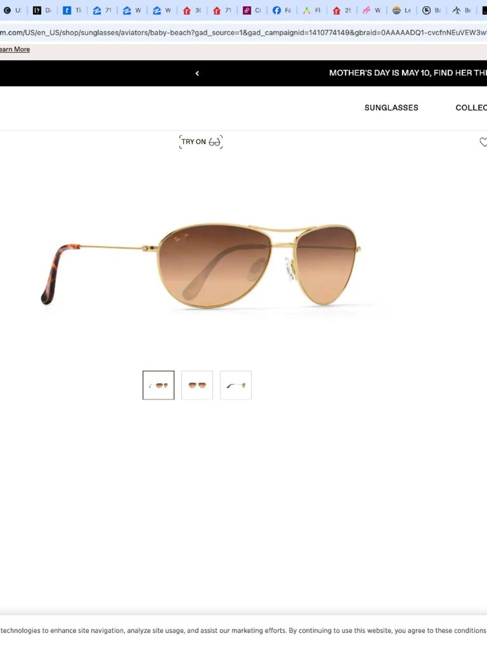 Maui Jim Baby Beach Sunglasses